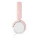 Philips TAK2000PK/00 casque Avec fil Arceau Appel/Musique/TV Rose