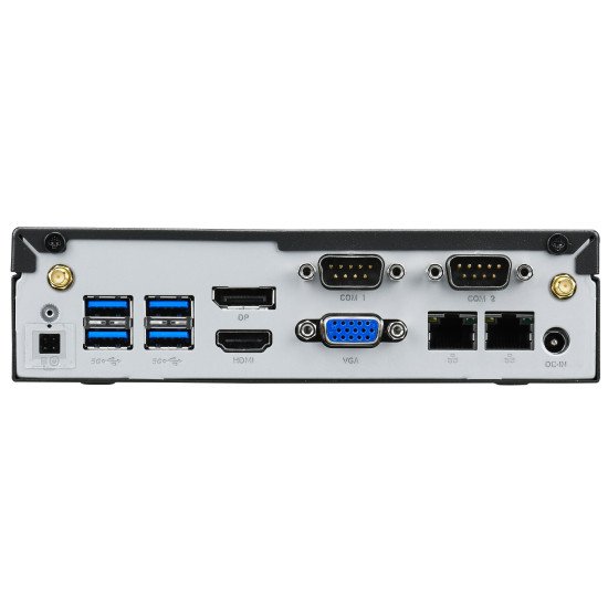 Shuttle XPC slim Barebone DL30N, Intel N100, 1x DDR5, 2x LAN (2x 2.5Gbit), 2xCOM,1xHDMI,1xDP, 1x VGA, fanless, fonctionnement permanent 24/7