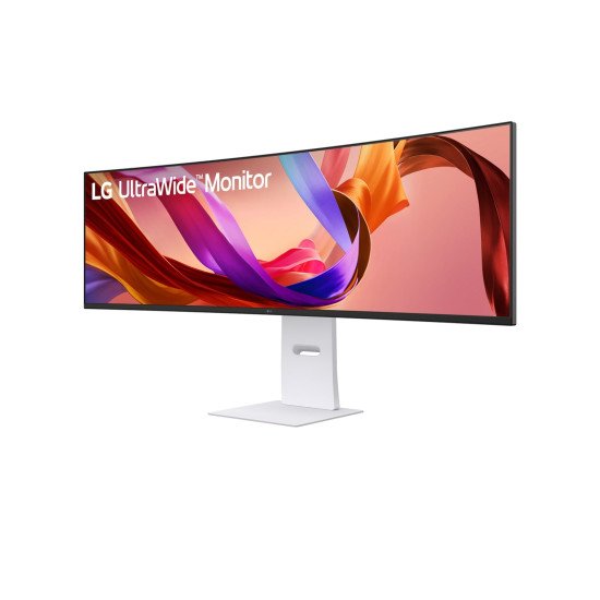 LG 49U950A-W écran PC 124,5 cm (49") 5120 x 1440 pixels Dual QHD LED Noir, Blanc