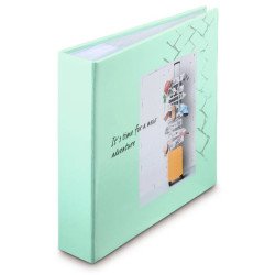 Hama Journey album photo et protège-page Couleur menthe 200 feuilles 10 x 15
