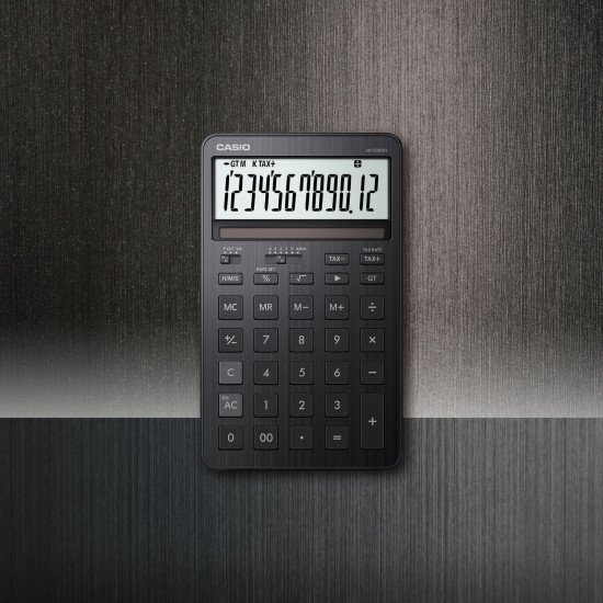 Casio JW-200DQ calculatrice Bureau Calculatrice basique Noir