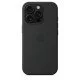 Apple Coque en silicone avec MagSafe pour iPhone 16 Pro - Noir Apple Coque en silicone avec MagSafe pour iPhone 16 Pro - Noir