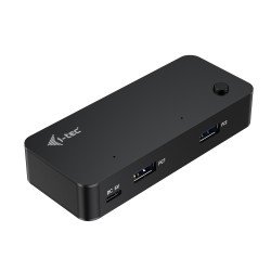 i-tec Universal KVM HUB 2x USB-C + 2x USB-A 3.0 i-tec Universal KVM HUB 2x USB-C + 2x USB-A 3.0