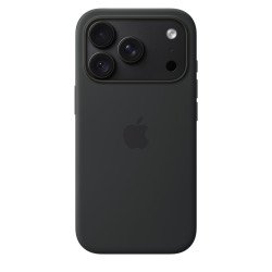 Apple Coque en silicone avec MagSafe pour iPhone 18 Pro - Noir
