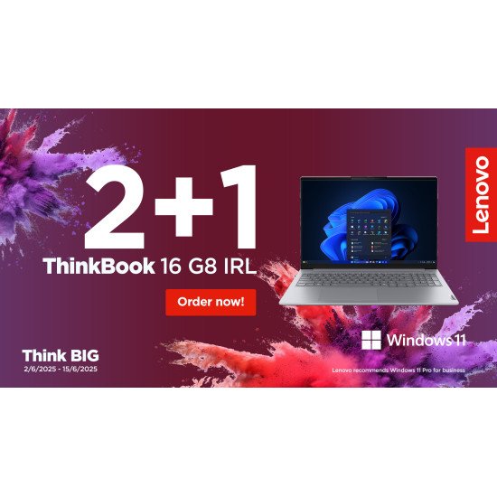 Lenovo ThinkBook 16 G8 IRL (3 units) Intel Core 5 210H Ordinateur portable 40,6 cm (16") WUXGA 16 Go DDR5-SDRAM 512 Go SSD Wi-Fi 6E (802.11ax) Windows 11 Pro Belge Gris Lenovo ThinkBook 16 G8 IRL (3 units) Intel Core 5 210H Ordinateur portable 40,6 cm (16") WUXGA 16 Go DDR5-SDRAM 512 Go SSD Wi-Fi 6E (802.11ax) Windows 11 Pro Belge Gris