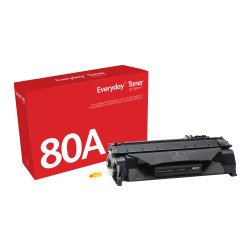 Everyday Toner Noir compatible avec HP 80A (CF280A)
