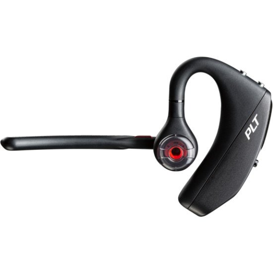 POLY Voyager 5200 Casque Sans fil Crochets auriculaires Bureau/Centre d'appels USB Type-A Bluetooth Noir