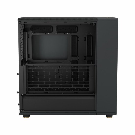 Fractal Design FD-C-NOR1X-01 unité centrale Midi Tower Noir, Charbon de bois