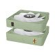Thermaltake CL-F199-PL14MG-A système de refroidissement d'ordinateur Boitier PC Ventilateur 14 cm Vert 3 pièce(s) Thermaltake CL-F199-PL14MG-A système de refroidissement d'ordinateur Boitier PC Ventilateur 14 cm Vert 3 pièce(s)