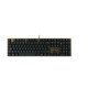 CHERRY KC 200 MX clavier USB QWERTZ Allemand Noir, Bronze