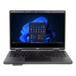 TERRA Mobile 360-11V4 N100 Intel® N Ordinateur portable 29,5 cm (11.6") Écran tactile WXGA 8 Go DDR4-SDRAM 256 Go SSD Wi-Fi 6E (802.11ax) Windows 11 Pro Allemand Gris