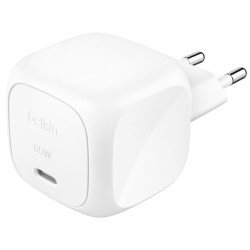 Belkin BoostCharge Ordinateur portable, Consoles portables, Smartphone, Tablette Blanc Secteur Charge rapide Intérieure