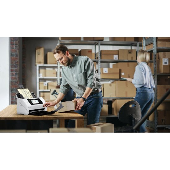 Epson WorkForce DS-800WN Alimentation papier de scanner 600 x 600 DPI A4 Blanc Epson WorkForce DS-800WN Alimentation papier de scanner 600 x 600 DPI A4 Blanc