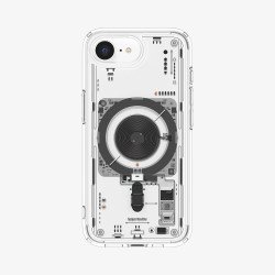 Spigen Ultra Hybrid Neo One (MagFit) coque de protection pour téléphones portables 15,5 cm (6.1") Housse Noir, Transparent