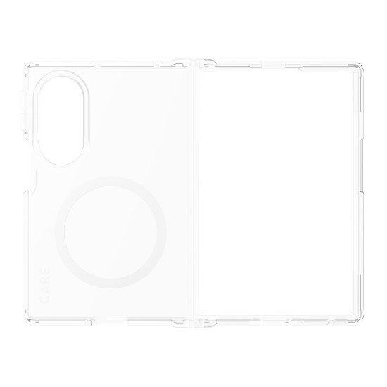 PanzerGlass CARE™ by ® Urban Combat Case Transparent w. White Qi Samsung Fold8 coque de protection pour téléphones portables Housse