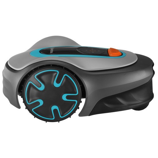 Gardena SILENO minimo Tondeuse à gazon robot Batterie Noir, Bleu, Gris