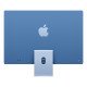 Apple iMac Apple M M4 59,7 cm (23.5") 4480 x 2520 pixels PC All-in-One 16 Go 256 Go SSD macOS Sequoia Wi-Fi 6E (802.11ax) Bleu Apple iMac Apple M M4 59,7 cm (23.5") 4480 x 2520 pixels PC All-in-One 16 Go 256 Go SSD macOS Sequoia Wi-Fi 6E (802.11ax) Bleu
