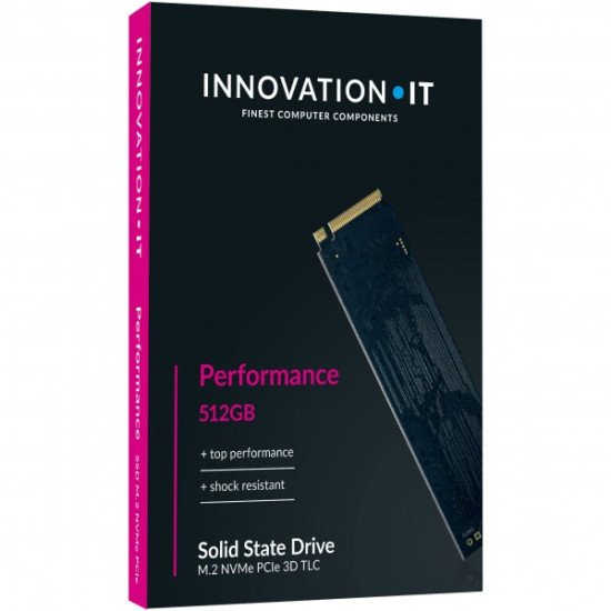 Innovation IT M.2 512GB 512 Go PCI Express 3.0 NVMe 3D TLC Innovation IT M.2 512GB 512 Go PCI Express 3.0 NVMe 3D TLC