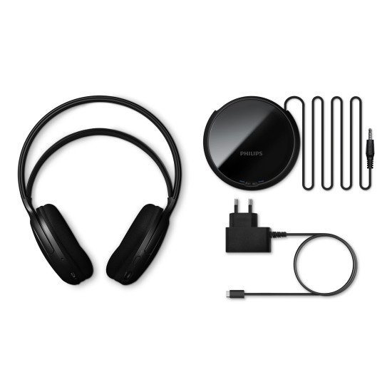 Philips SHC5200M2/12 casque Sans fil Arceau TV USB Type-C Noir