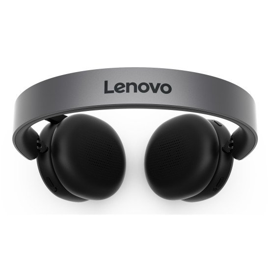 Lenovo 4XD1T60925 casque Sans fil Arceau Bureau/Centre d'appels USB Type-C Bluetooth Gris