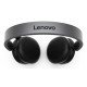 Lenovo 4XD1T60925 casque Sans fil Arceau Bureau/Centre d'appels USB Type-C Bluetooth Gris
