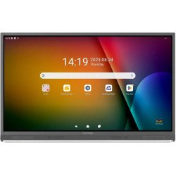 Viewsonic IFP6552-2F affichage de messages Panneau plat de signalisation numérique 165,1 cm (65") LCD 450 cd/m² 4K Ultra HD Noir Écran tactile Intégré dans le processeur Android