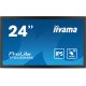 iiyama PROLITE Carte A numérique 61 cm (24") LED 600 cd/m² Full HD Noir Écran tactile