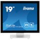 iiyama ProLite T1932MSC-W1SAG écran PC 48,3 cm (19") 1280 x 1024 pixels Full HD LED Écran tactile Dessus de table Blanc