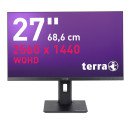 TERRA 3030268 écran PC 68,6 cm (27") 2560 x 1440 pixels Wide Quad HD LED Noir