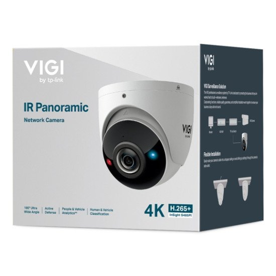 TP-Link InSight S485PI Tourelle Caméra de sécurité IP Extérieure 3840 x 2160 pixels Mur