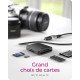 ICY BOX IB-CR302-CU3 lecteur de carte mémoire