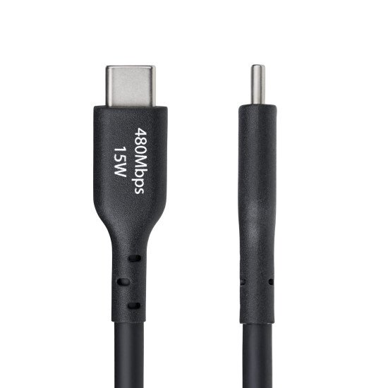 StarTech.com Câble de Charge USB-A vers USB-C de 4m, Charge et Synchronisation, 3A, USB 2.0, Gaine TPE - Cordon de Charge USB Noir StarTech.com Câble de Charge USB-A vers USB-C de 4m, Charge et Synchronisation, 3A, USB 2.0, Gaine TPE - Cordon de Charge USB Noir