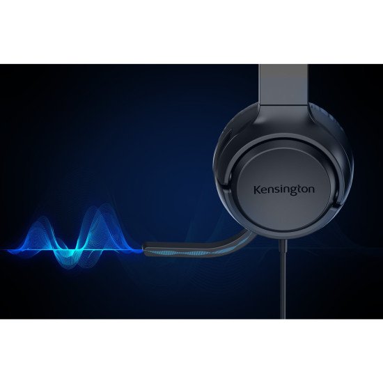 Kensington H950 EQ Micro‑casque supra‑aural USB-C/USB-A