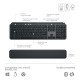 Logitech MX Keys S Combo clavier Souris incluse RF sans fil + Bluetooth AZERTY Belge Graphite