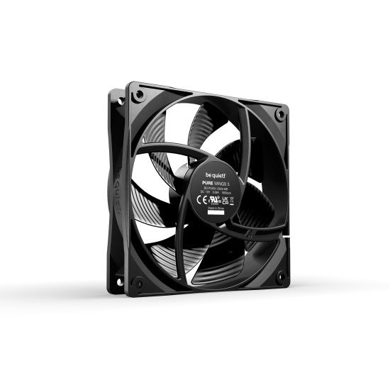 be quiet! Pure Wings 3 120mm Boitier PC Ventilateur 12 cm Noir 1 pièce(s)