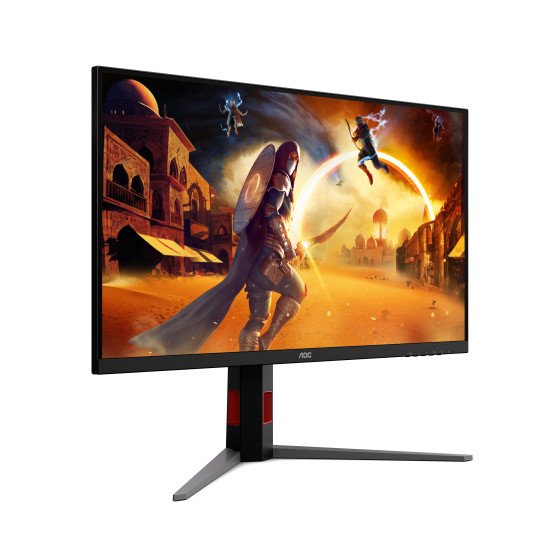 AOC G4 U32G4U écran PC 80 cm (31.5") 3840 x 2160 pixels 4K Ultra HD Noir, Rouge