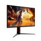 AOC G4 U32G4U écran PC 80 cm (31.5") 3840 x 2160 pixels 4K Ultra HD Noir, Rouge