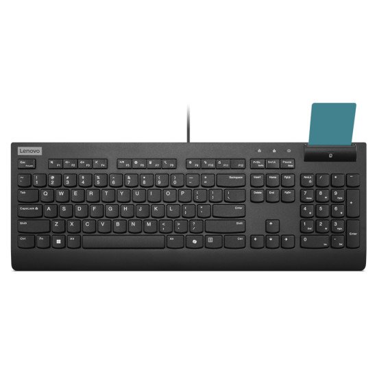 Lenovo 4Y41R64694 clavier maison/bureau USB Belge, Français Noir