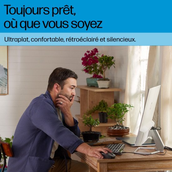 HP Clavier filaire rétroéclairé multi-appareil 405 HP Clavier filaire rétroéclairé multi-appareil 405