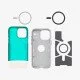 Spigen iPhone 15 Pro Classic C1 Magfit Bondi Blue coque de protection pour téléphones portables Spigen iPhone 15 Pro Classic C1 Magfit Bondi Blue coque de protection pour téléphones portables