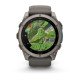 Garmin fēnix 9 3,56 cm (1.4") AMOLED 51 mm Numérique 454 x 454 pixels Écran tactile Titane Wifi GPS (satellite)