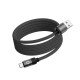 Mobile Origin MC2-USBA-1M-BLK câble USB USB 2.0 USB C 0,48 Gbit/s Noir
