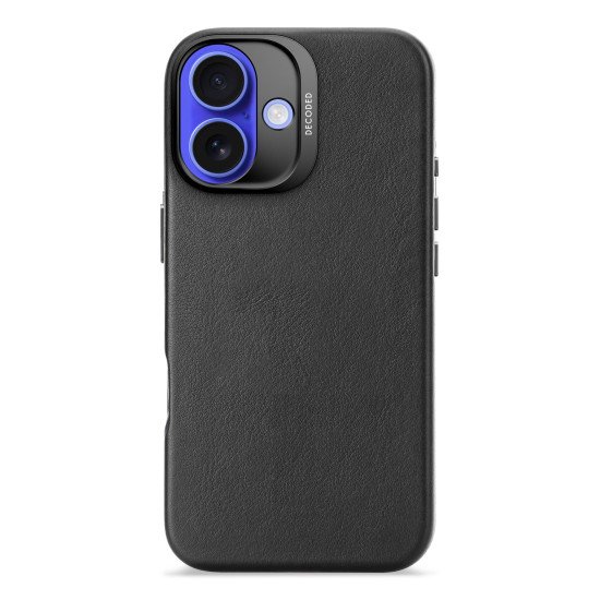 Decoded Leather Case coque de protection pour téléphones portables 15,5 cm (6.1") Housse Noir