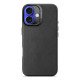 Decoded Leather Case coque de protection pour téléphones portables 15,5 cm (6.1") Housse Noir