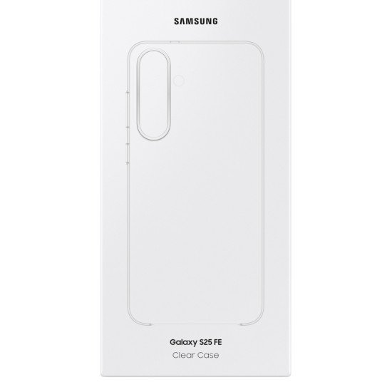 Samsung Coque transparente pour Galaxy S25 FE