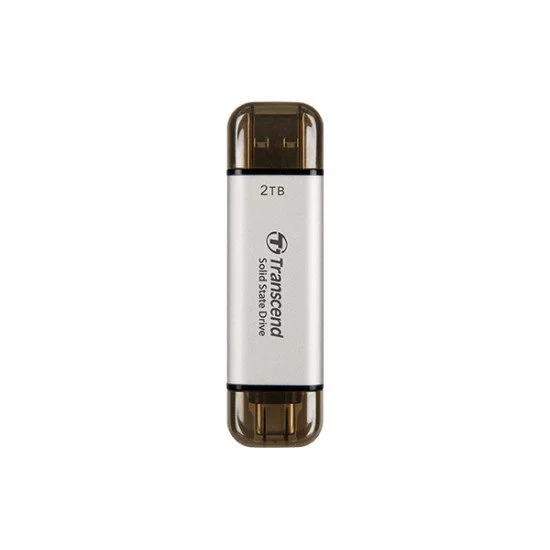 Transcend ESD310 lecteur USB flash 2 To USB Type-A / USB Type-C Argent Transcend ESD310 lecteur USB flash 2 To USB Type-A / USB Type-C Argent