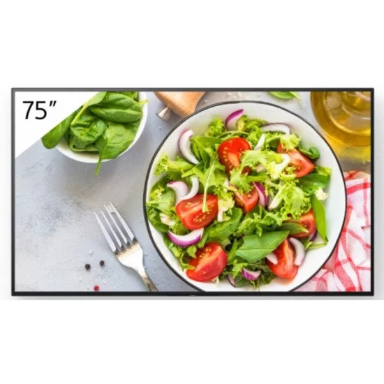 Sony FW-75BZ35L affichage de messages Panneau plat de signalisation numérique 190,5 cm (75") LCD Wifi 550 cd/m² 4K Ultra HD Noir Android 24/7 Sony FW-75BZ35L affichage de messages Panneau plat de signalisation numérique 190,5 cm (75") LCD Wifi 550 cd/m² 4K Ultra HD Noir Android 24/7