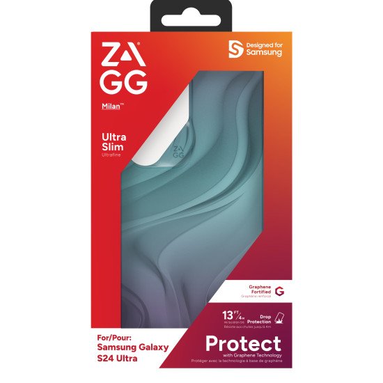 ZAGG Milan Galaxy S24 Ultra Deep Aur coque de protection pour téléphones portables