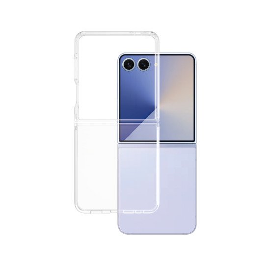 PanzerGlass CARE by ® Flagship Case Transparent Urban Combat w. Clear Frame Samsung Galaxy Z Flip7 coque de protection pour téléphones portables Housse PanzerGlass CARE by ® Flagship Case Transparent Urban Combat w. Clear Frame Samsung Galaxy Z Flip7 coque de protection pour téléphones portables Housse