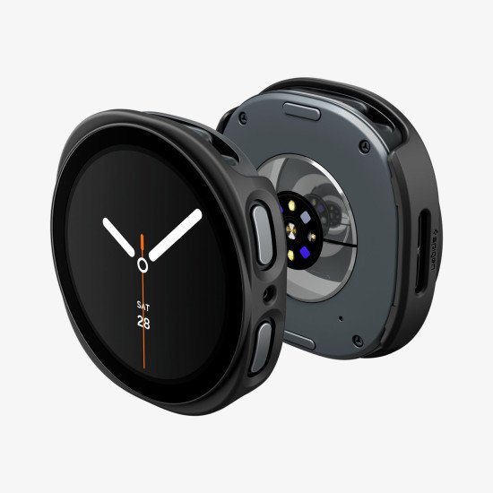Spigen Thin Fit 360 Étui Noir Polycarbonate (PC)